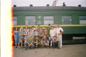 Астраханцы в поисковой экспедиции в Новгородской области, 1999 год